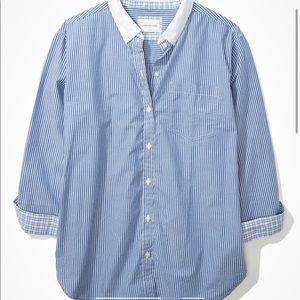 AE Oversized Oxford Button Up